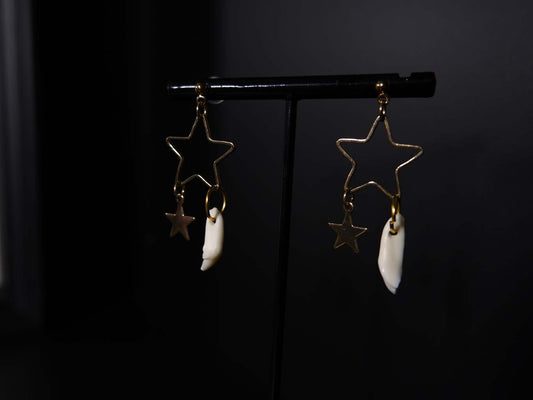 Canine Star Earring