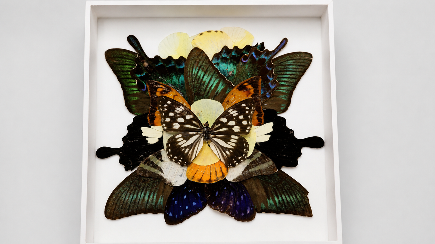 Butterfly Mandala Frame Workshop : Wings in Symmerty