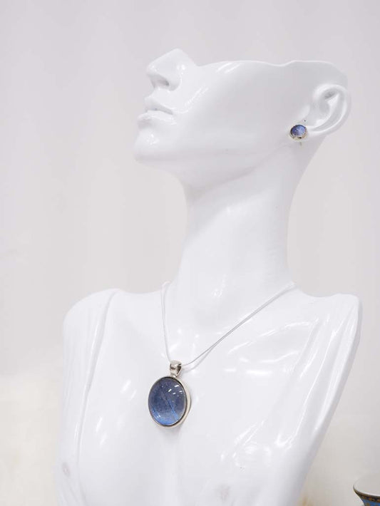 Blue Morpho Necklace