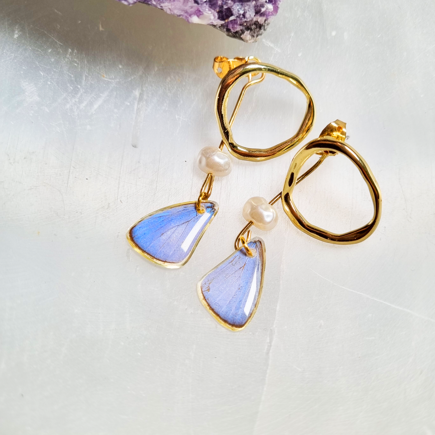 Grass Blue Butterfly Jewellery Series