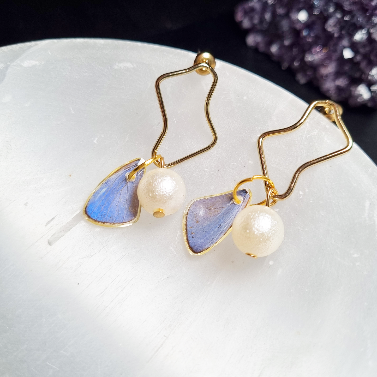 Grass Blue Butterfly Jewellery Series