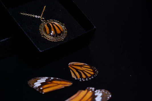 Monarch Butterfly Necklace